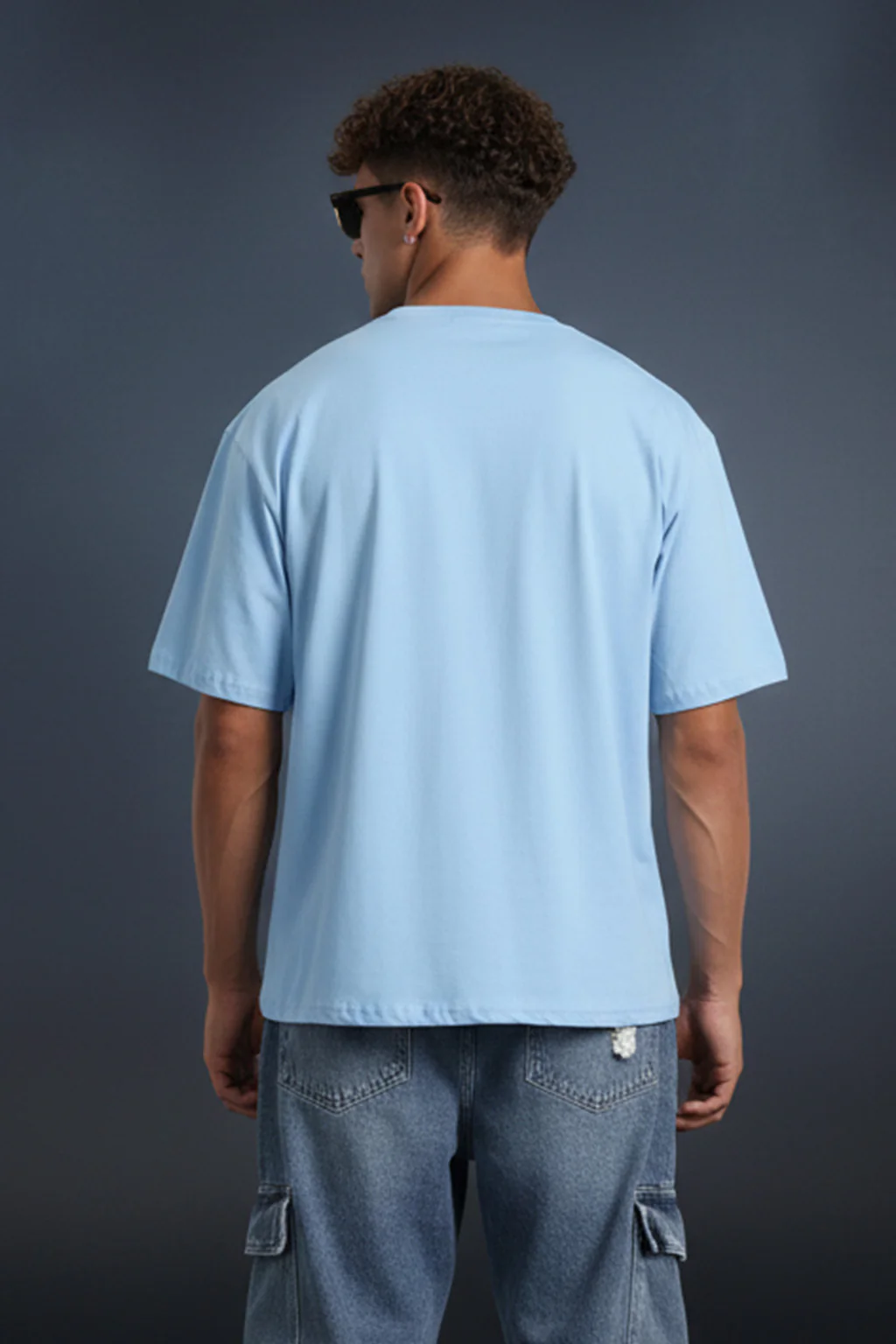 Be Fake Dutch Canal Oversized Graphic Printed T-shirt - Image 3