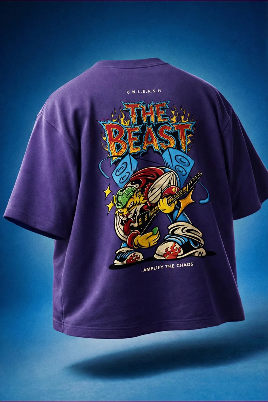Beast Future Dusk Plus Size Printed Exclusive T-Shirt - Image 6
