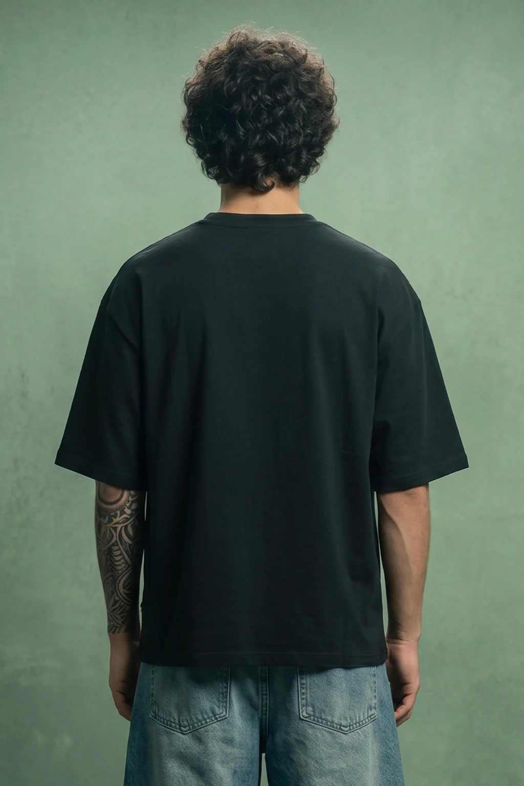 Beyond Illusion Black Front Printed Exclusive T-shirt - Image 2
