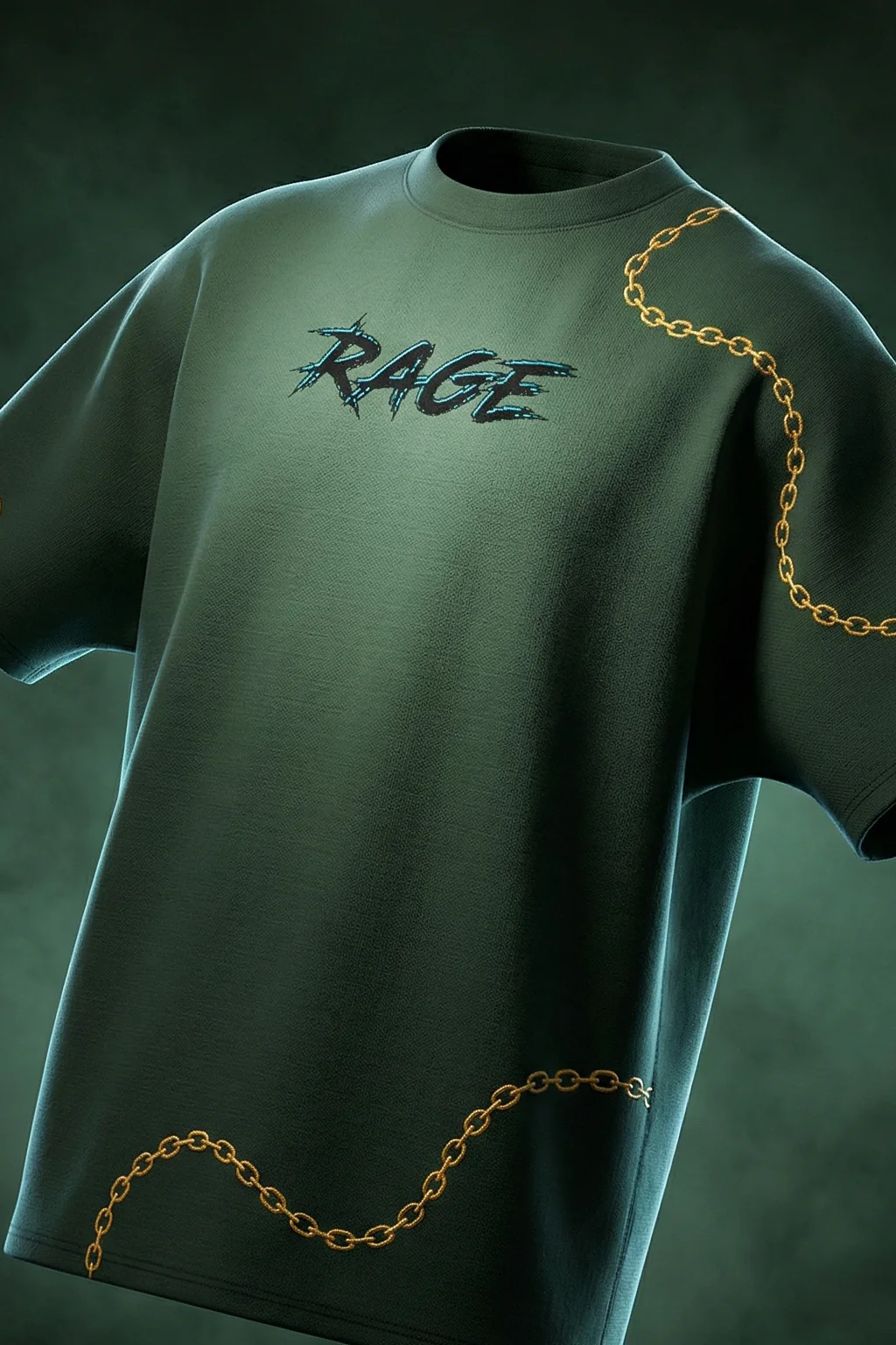 Black Panther Olive Back Printed Exclusive T-shirt Supreme Edition - Image 4