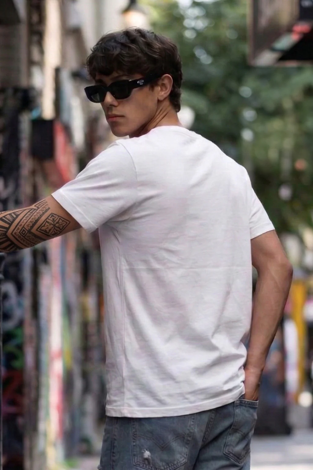 Black Panther White Regular Fit Printed T-shirt - Image 4