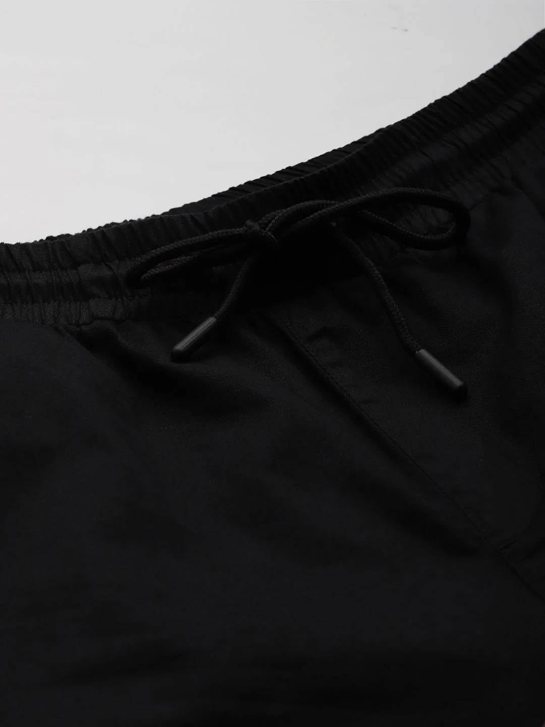 Black Pure Cotton Baggy Fit 4 Pocket Cargo - Image 5