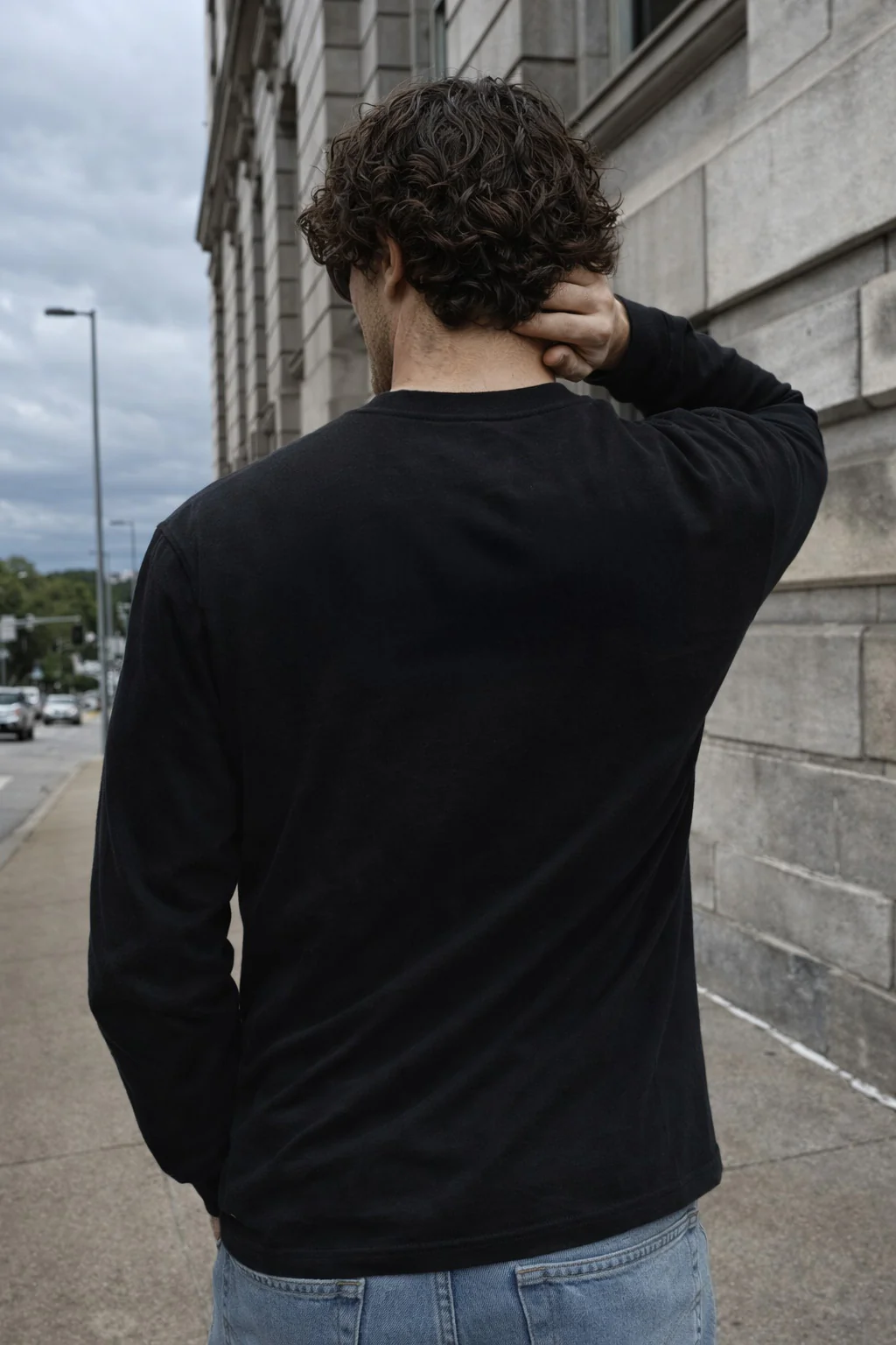 Boston Black Full Sleeves Regular Fit Printed T-shirt - Image 3
