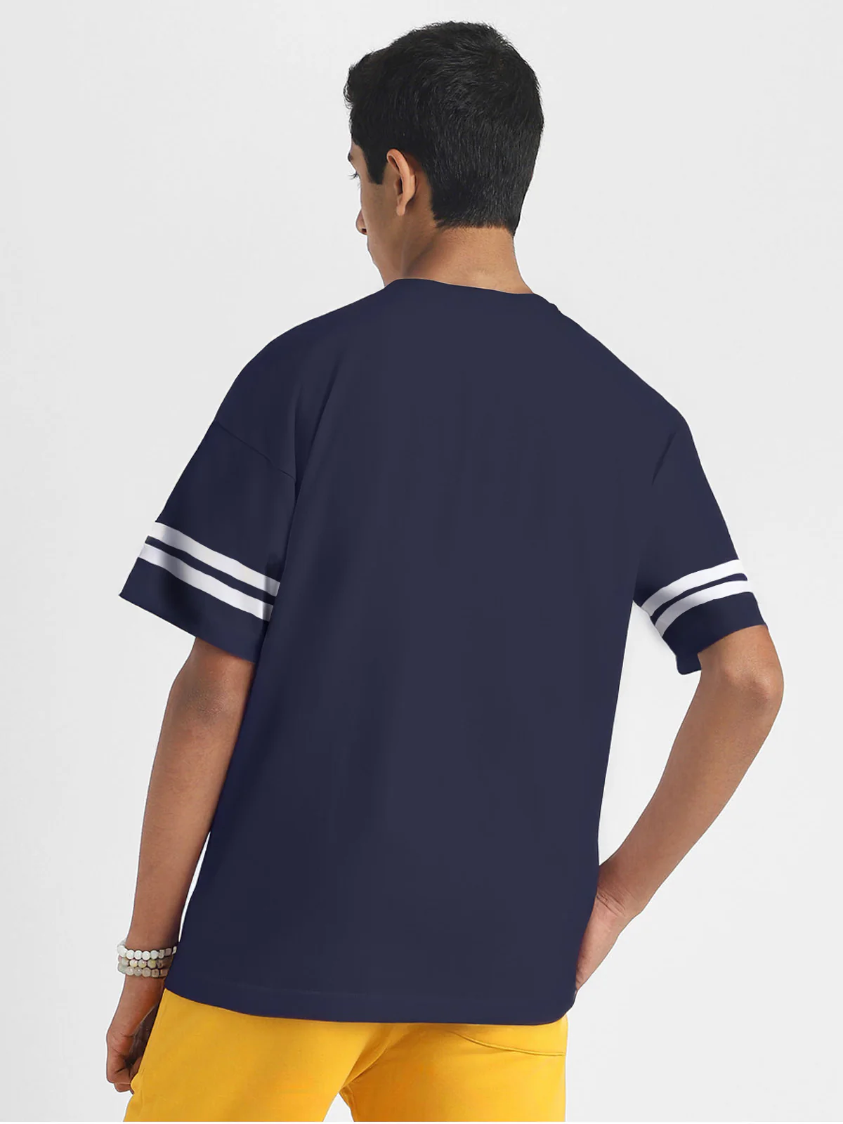 Champs Navy Oversized Graphic Printed Boys T-shirt - Image 2
