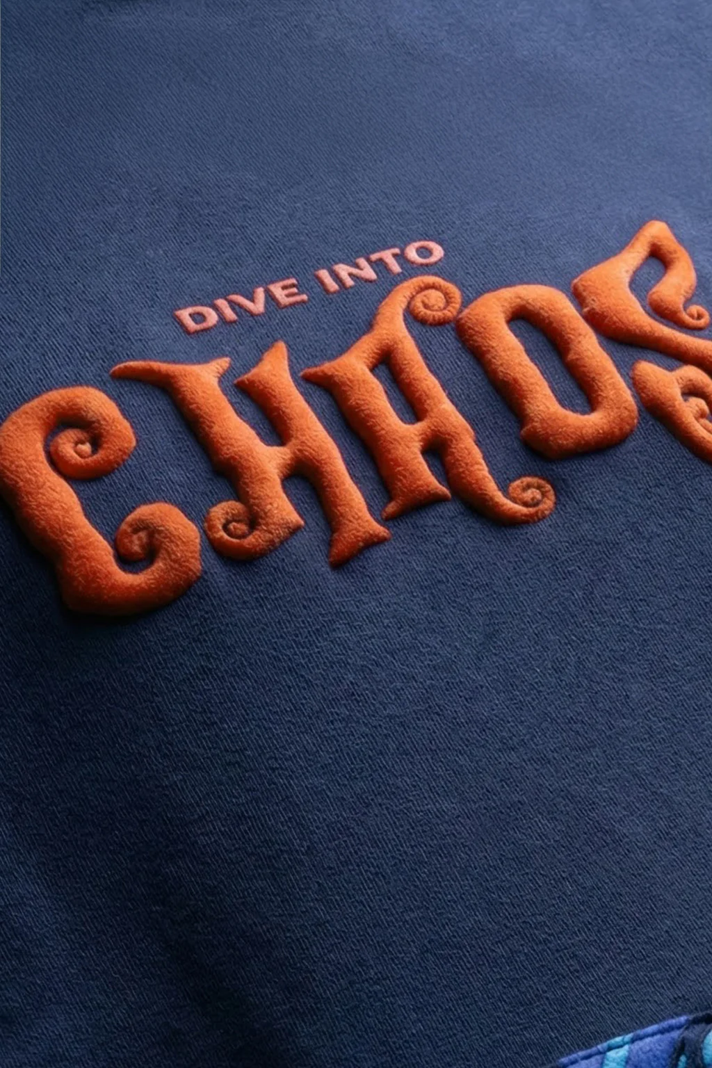 Chaos Future Dusk Oversized Puff Printed Exclusive Hoodie - Image 5