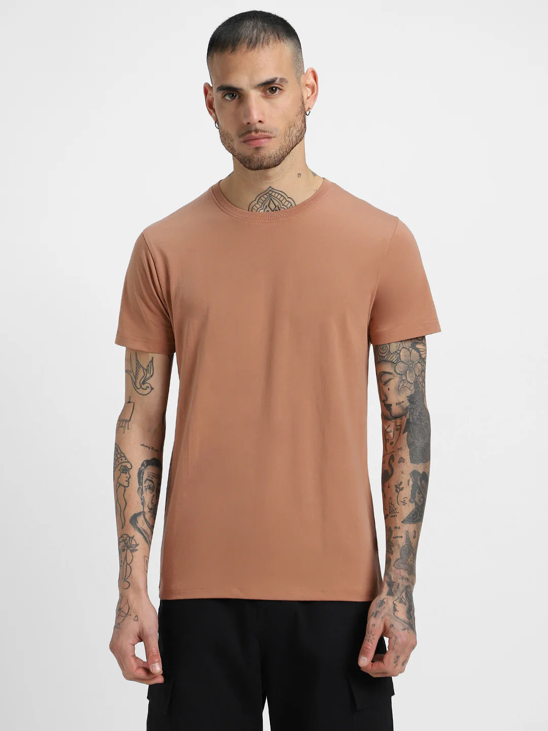 Cork Plain Regular Fit T-shirt - Image 3