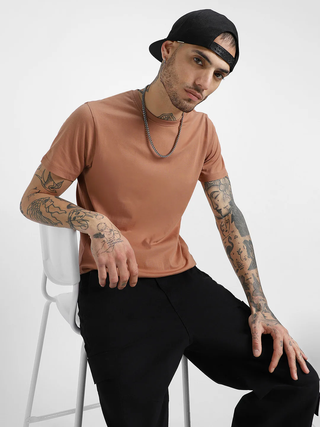 Cork Plain Regular Fit T-shirt - Image 7