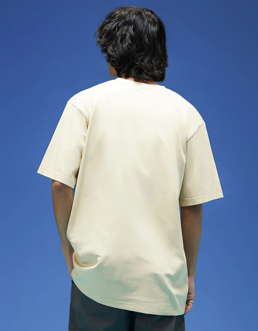 Grogu Swanwhite Oversized Graphic Printed T-shirt - Image 4