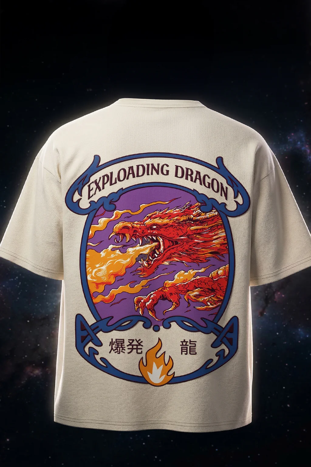 Dragon Swanwhite Plus Size Puff Printed Exclusive T-Shirt - Image 6