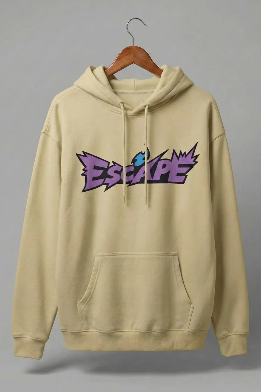 Escape Soyabean Oversized Printed Hoodie - Image 2