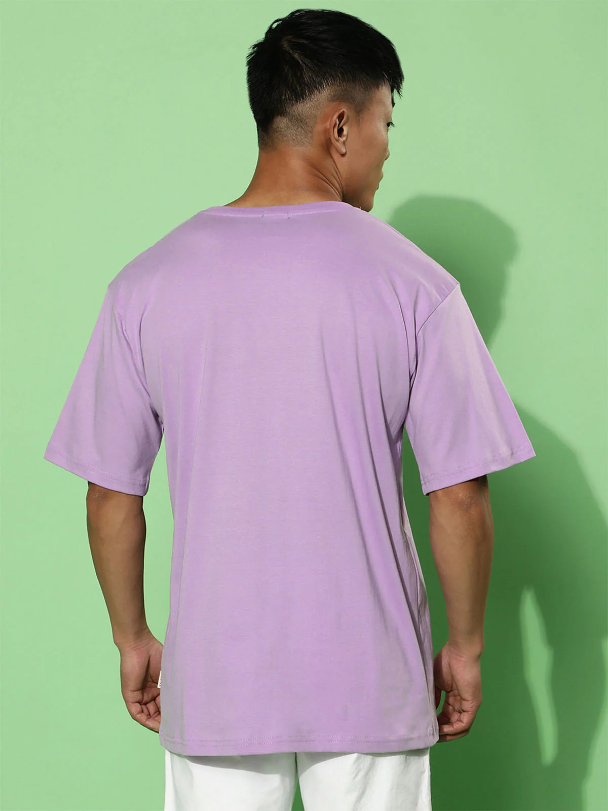 Everything Gonna Be Okay Lilac Oversized Printed T-shirt - Image 5