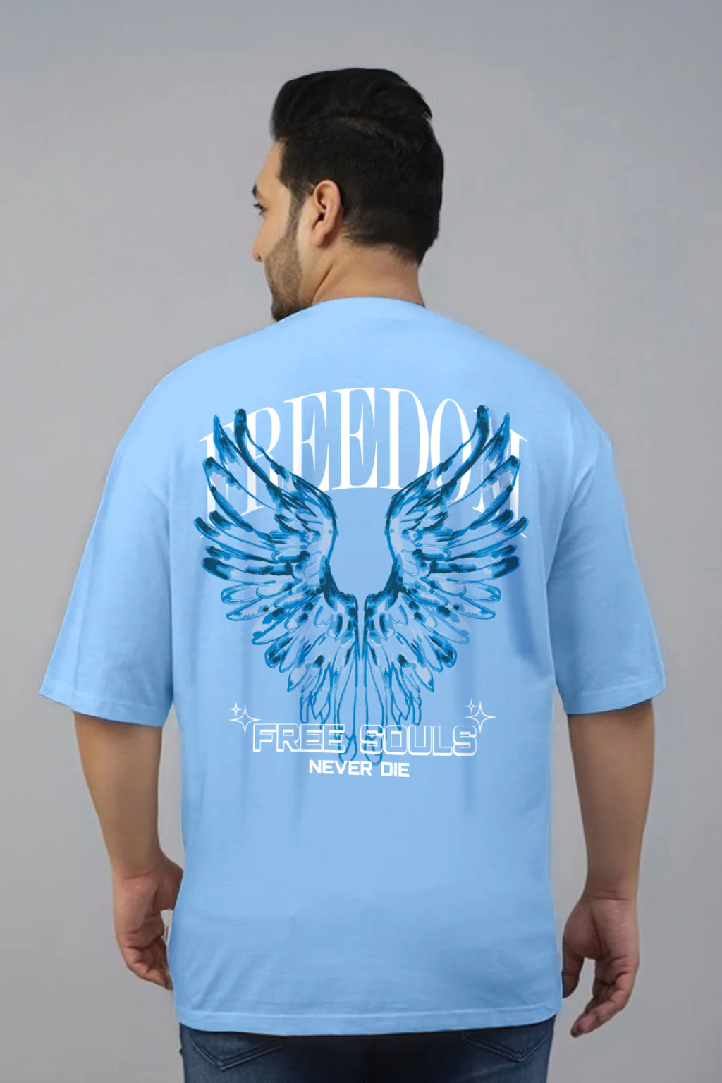 Freedom Dutch Canal Graphic Printed Plus Size T-shirt - Image 2