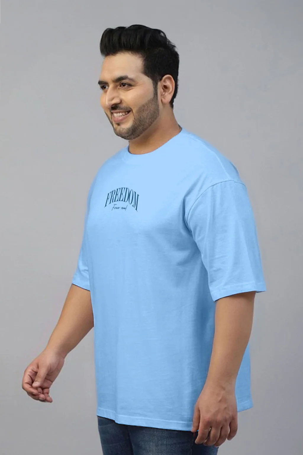 Freedom Dutch Canal Graphic Printed Plus Size T-shirt - Image 5