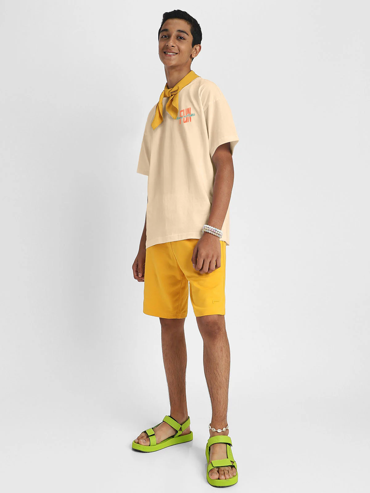 Fun Game Swanwhite Oversized Graphic Printed Boys T-shirt - Image 5