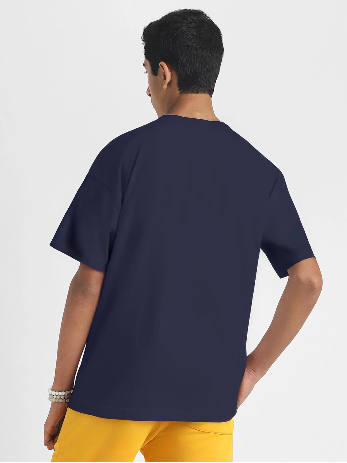 Game Navy Oversized Graphic Printed Boys T-shirt - Image 4