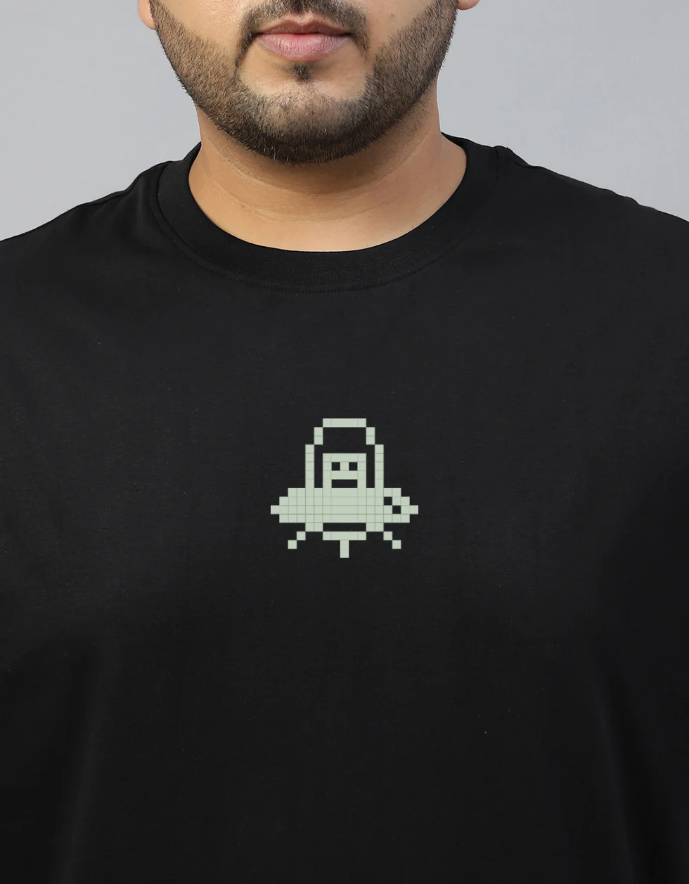 Game Over Back Printed Plus Size Tshirt - Image 5