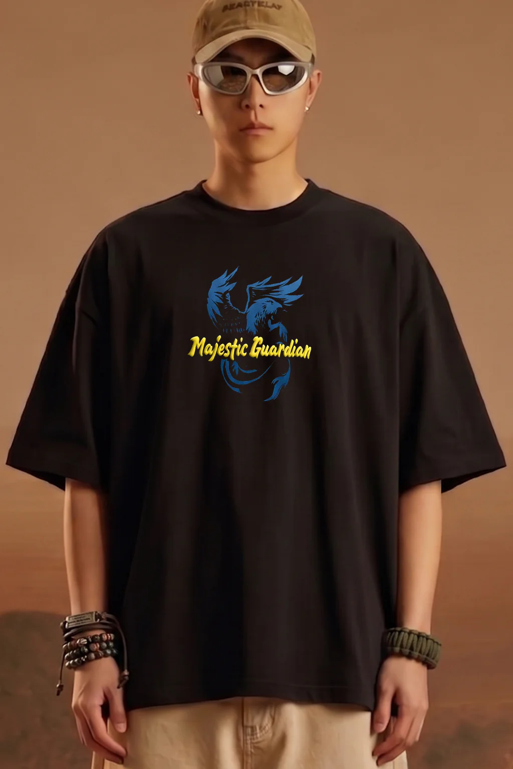 Griffin Black 3D Puff Print Exclusive T-shirt Supreme Edition - Image 4