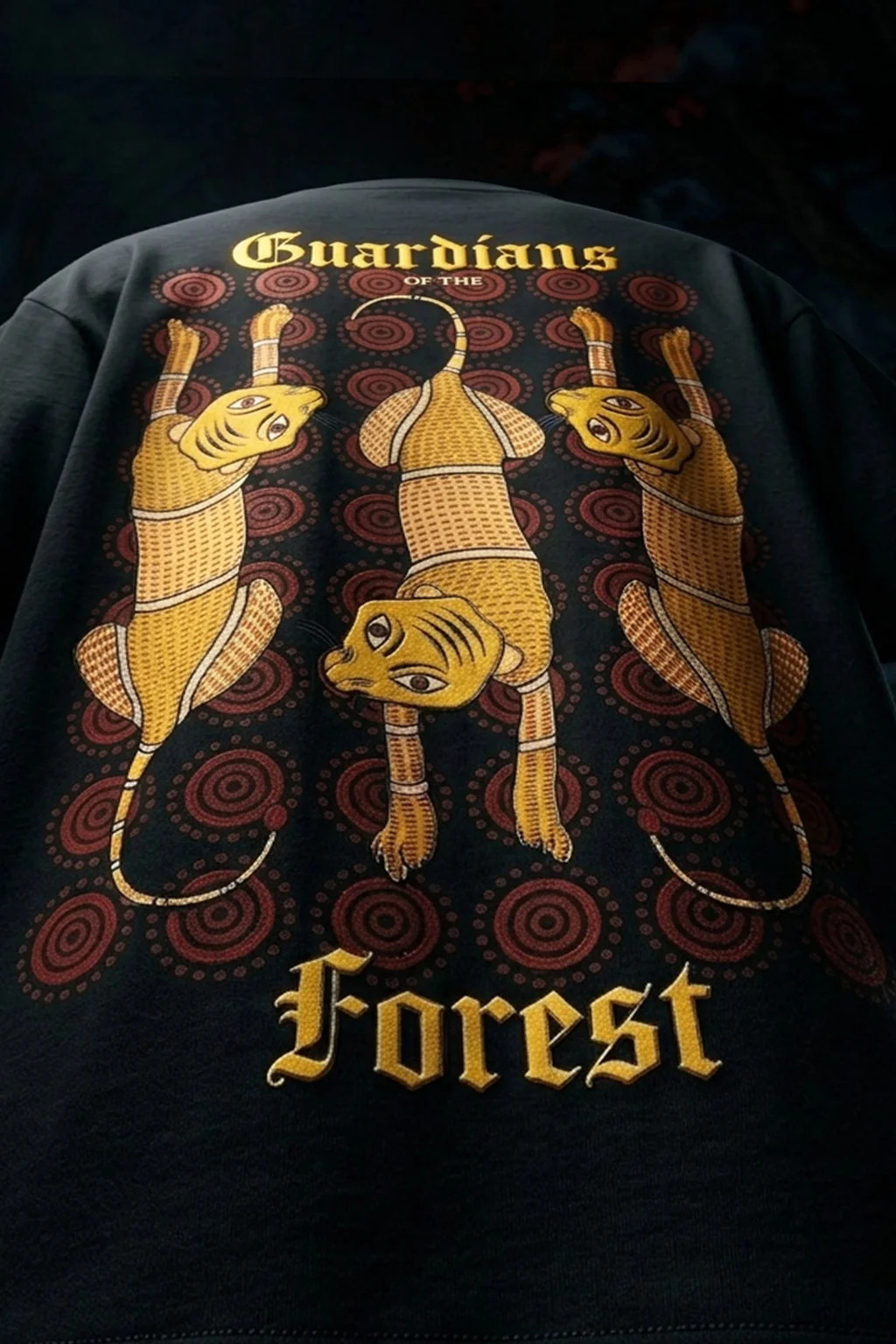 Guardians Black Printed Exclusive T-shirt Epic Collection - Image 2