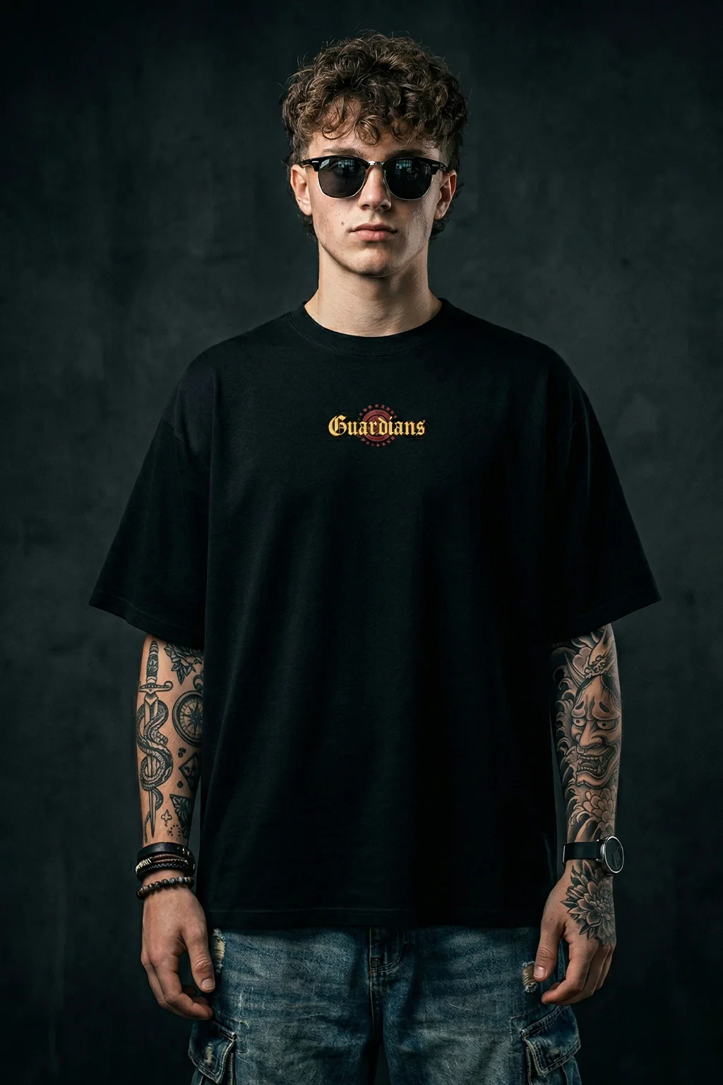 Guardians Black Printed Exclusive T-shirt Epic Collection - Image 6