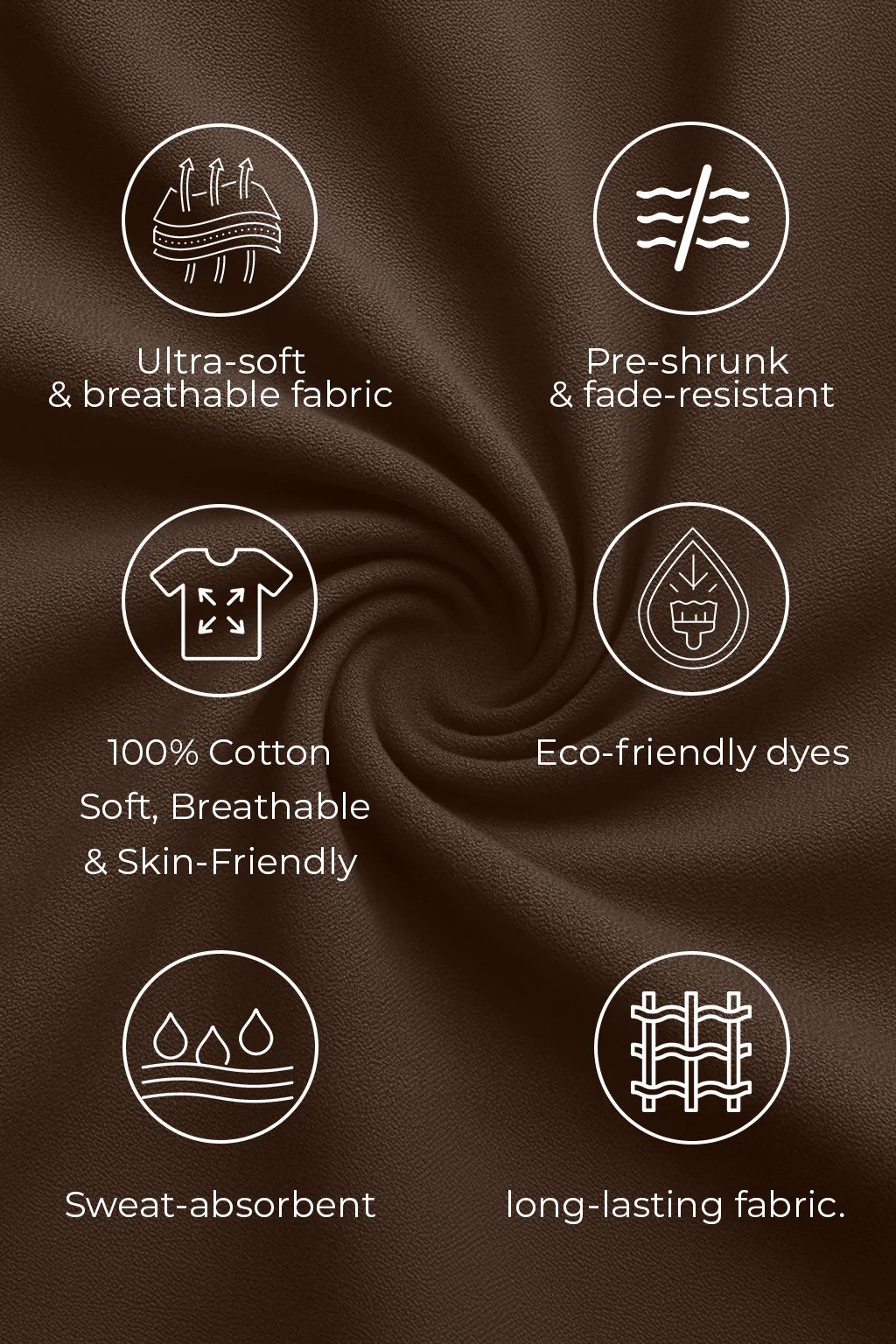 Hello Brown Regular Fit Printed T-shirt - Image 7