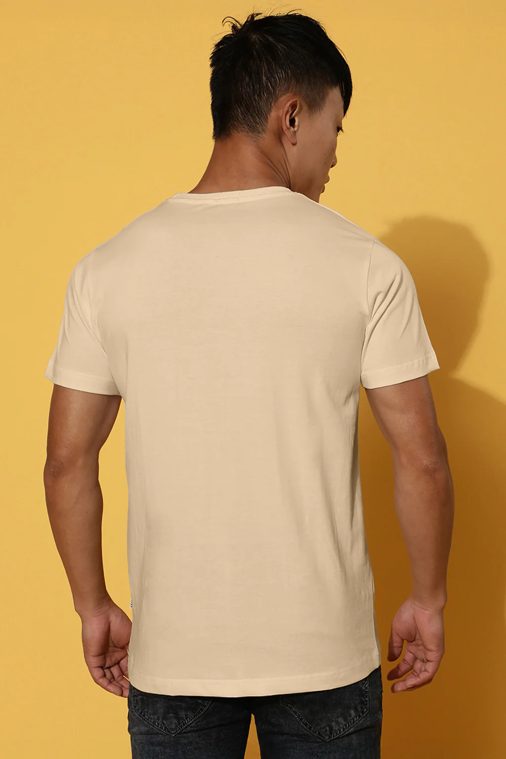 It's Not Deep Swanwhite Regular Fit Printed T-shirt - Image 4
