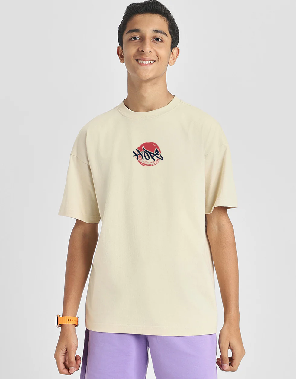 Japan Swanwhite Oversized Graphic Printed Boys T-shirt - Image 3