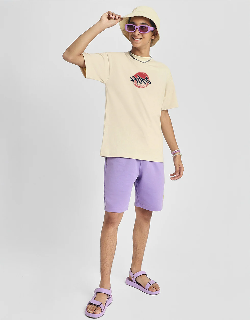 Japan Swanwhite Oversized Graphic Printed Boys T-shirt - Image 4