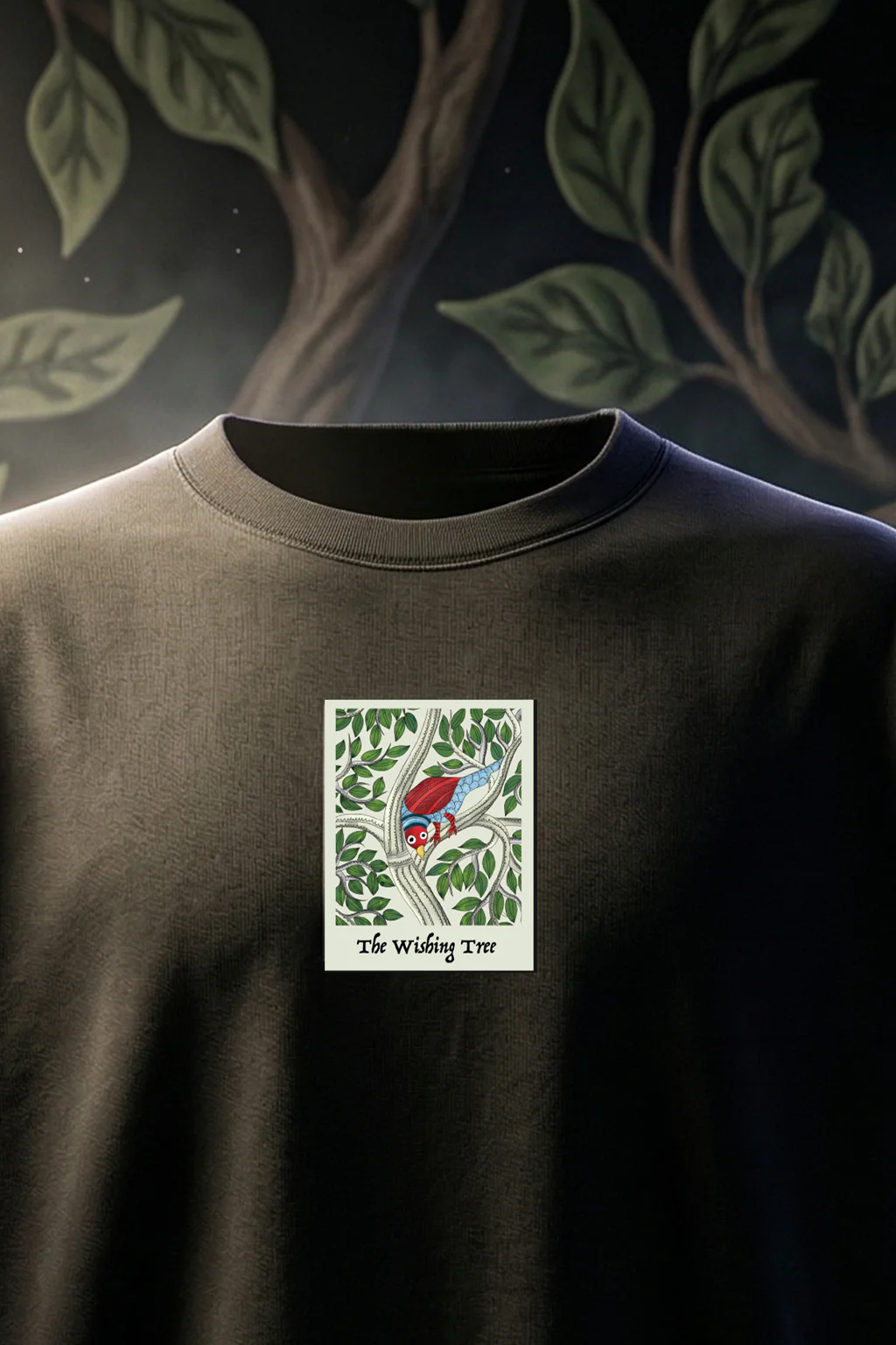 कल्पवृक्ष Black Printed Exclusive T-shirt Epic Collection - Image 3