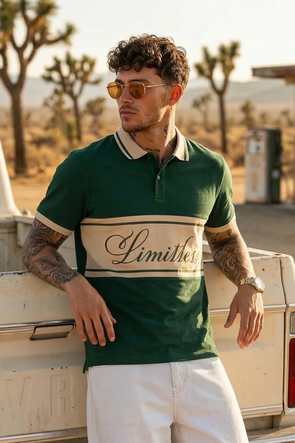 Limitless Beyberry Regular Fit Exclusive Polo T-Shirt - Image 2