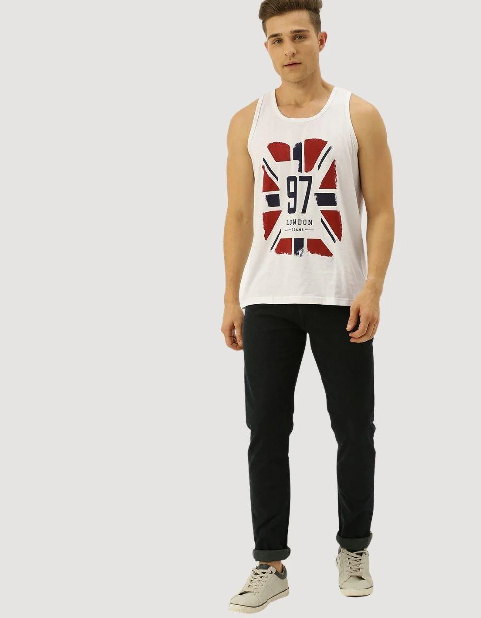 London Flag printed Vest - Image 4