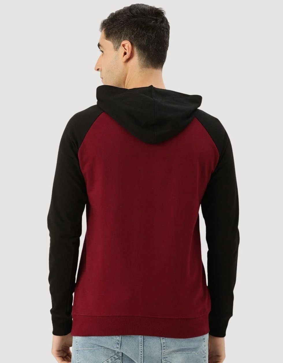 Everyday Maroon Vibes: Kangaroo Pocket Hoodie - Image 5