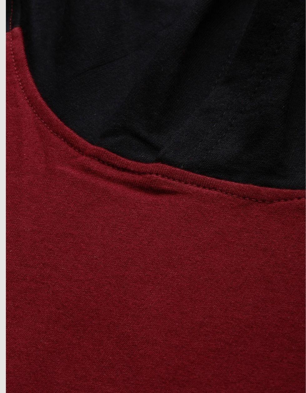 Everyday Maroon Vibes: Kangaroo Pocket Hoodie - Image 6
