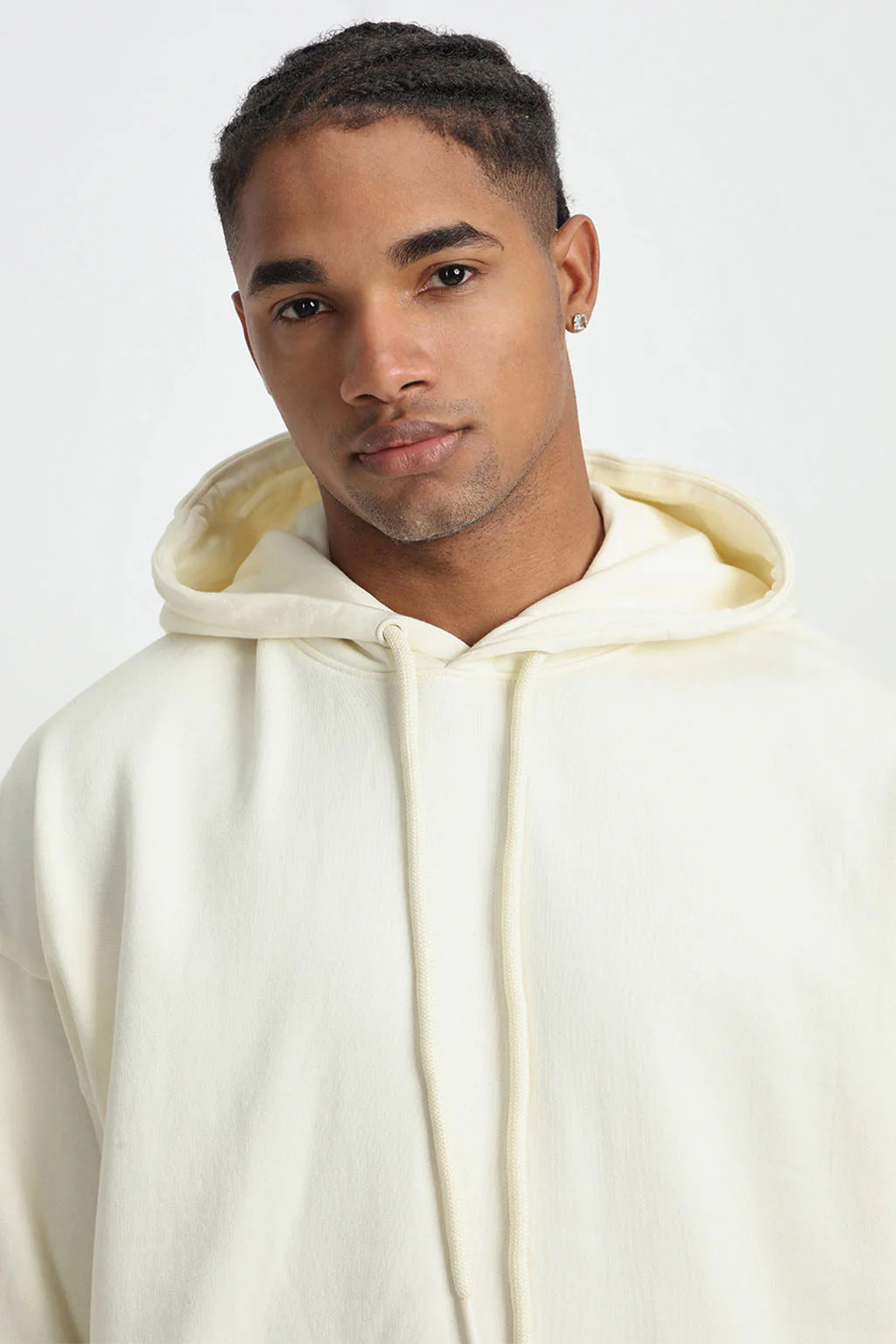 Marsh Mellow Plain Men's Winter Co-ord Set With Hoodie - Image 8