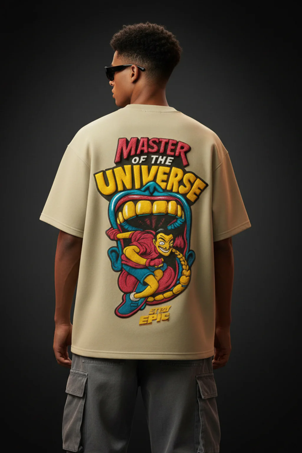 Master Of The Universe Swanwhite Oversized Puff Printed Exclusive T-shirt - Image 3