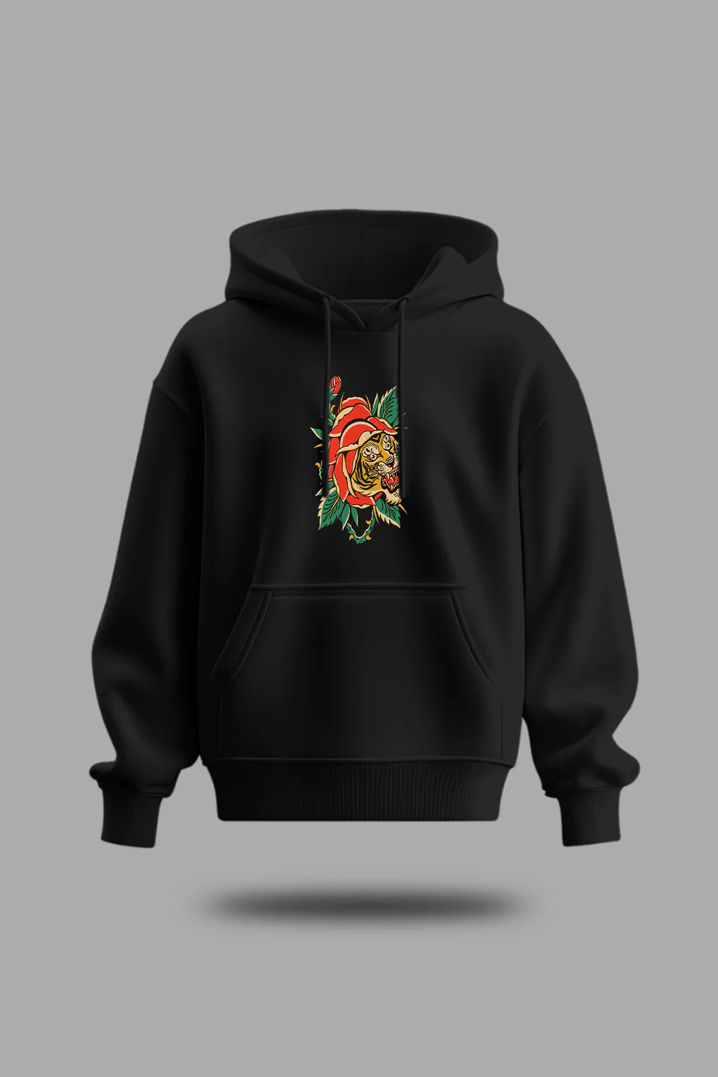 Integrity Graphic Print Oversized Hoodie - Image 3