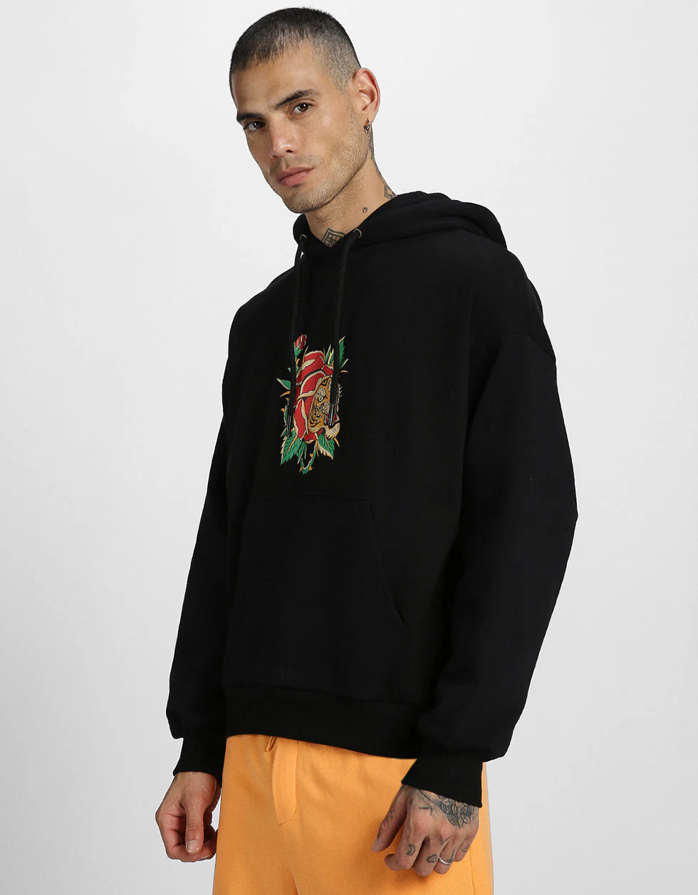 Integrity Graphic Print Oversized Hoodie - Image 5