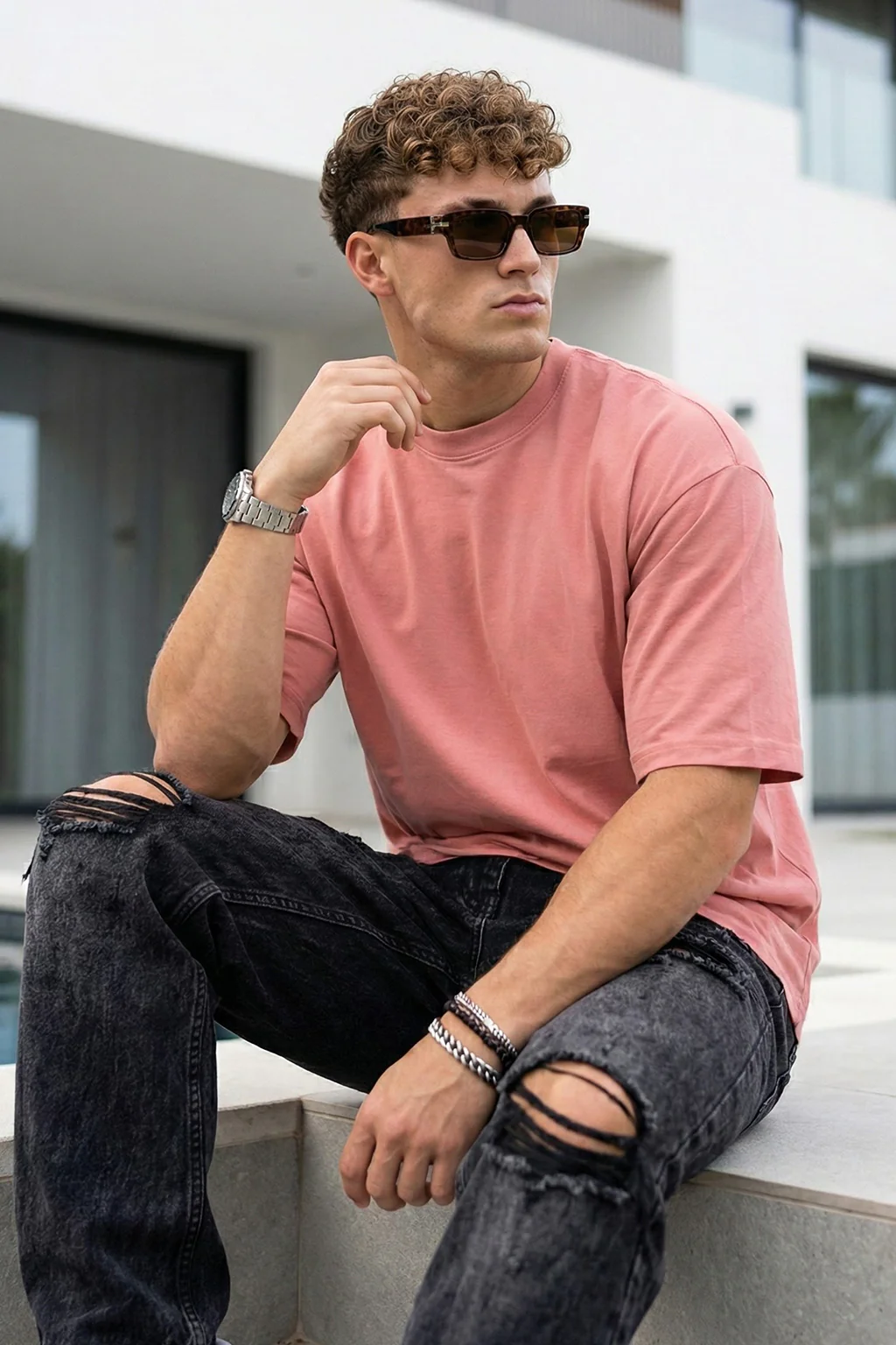 Soapnut Plain Oversized T-shirt - Image 3