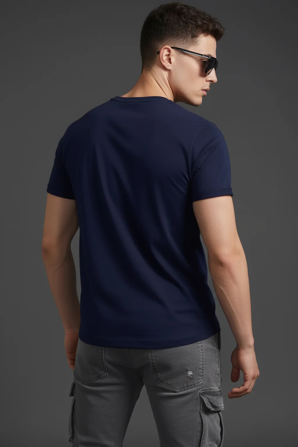 New York Navy Regular Fit Printed T-shirt - Image 4