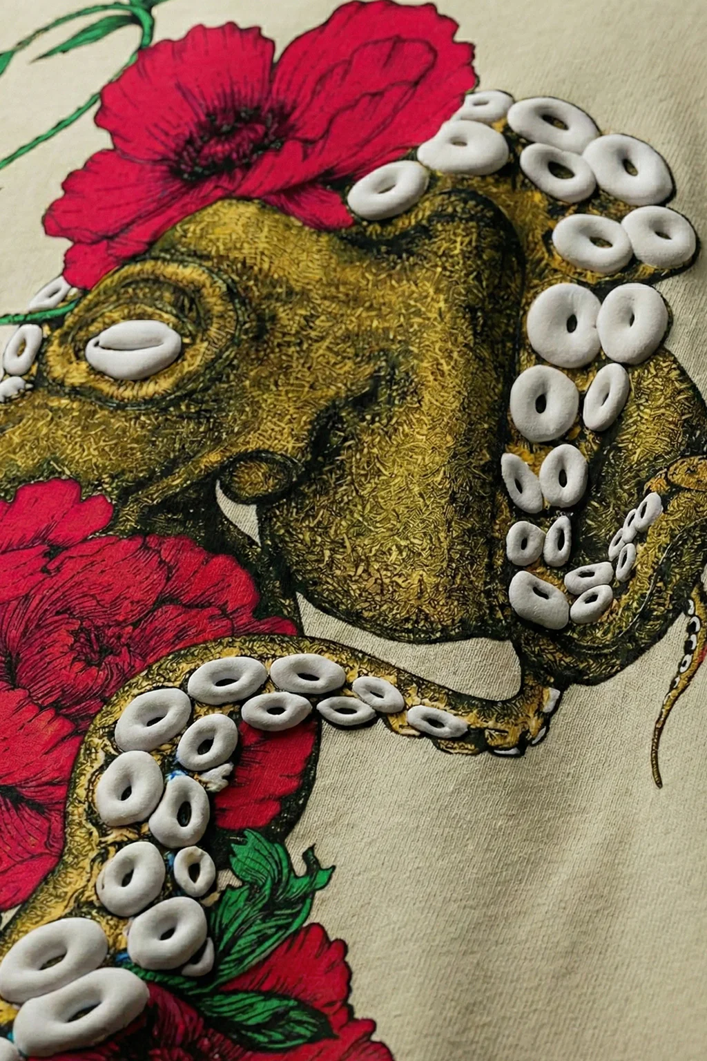 Octopus Swanwhite 3D Puff Print Exclusive T-shirt Supreme Edition - Image 10