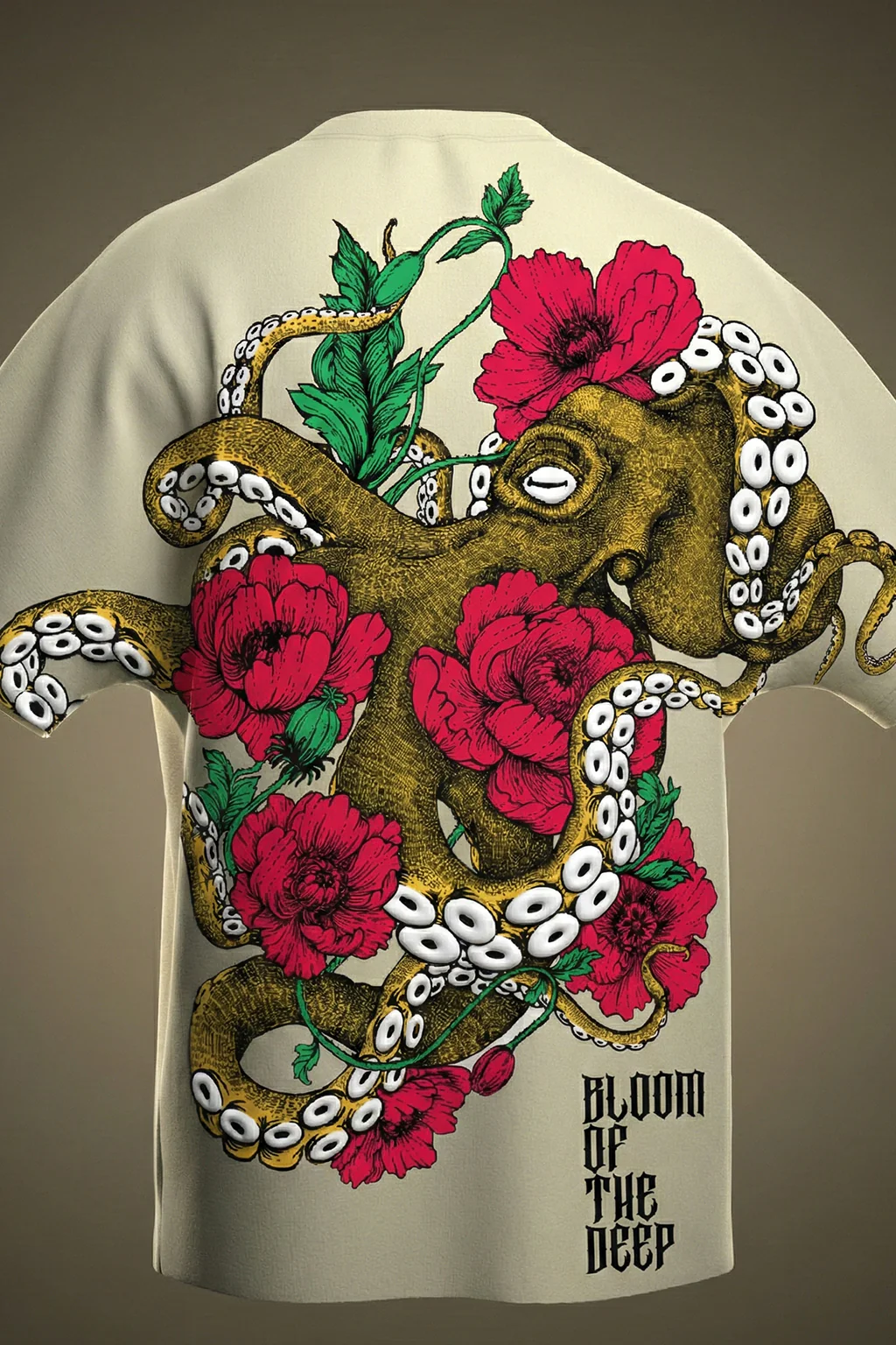 Octopus Swanwhite 3D Puff Print Exclusive T-shirt Supreme Edition - Image 4