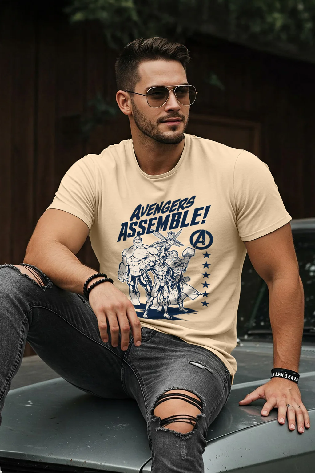 Pick any 3 | Regular Fit Printed T-shirt Combo - Image 15