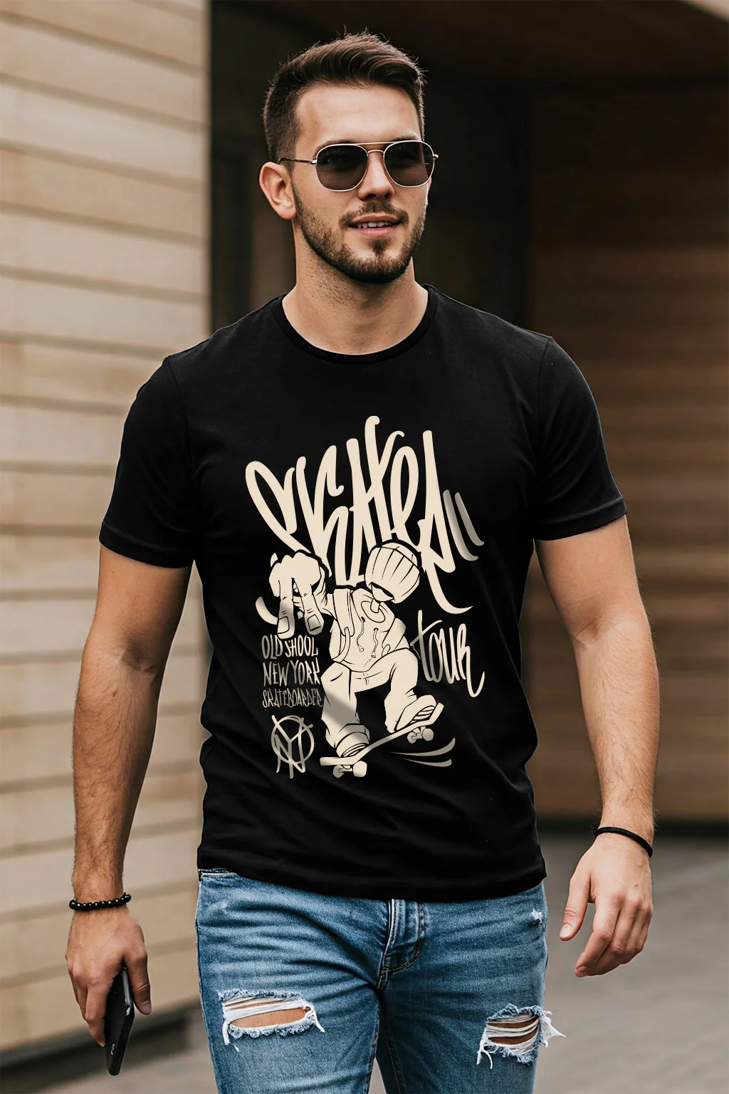 Pick any 3 | Regular Fit Printed T-shirt Combo - Image 19