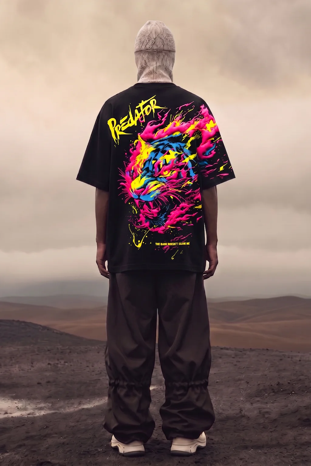 Predator Black 3D Puff Print Exclusive T-shirt Supreme Edition - Image 6
