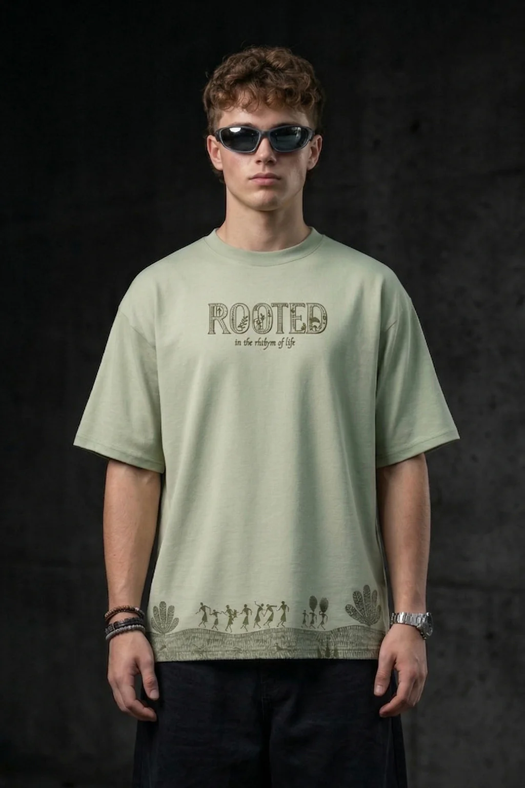 Rooted Aleowash Printed Exclusive T-shirt Epic Collection - Image 8