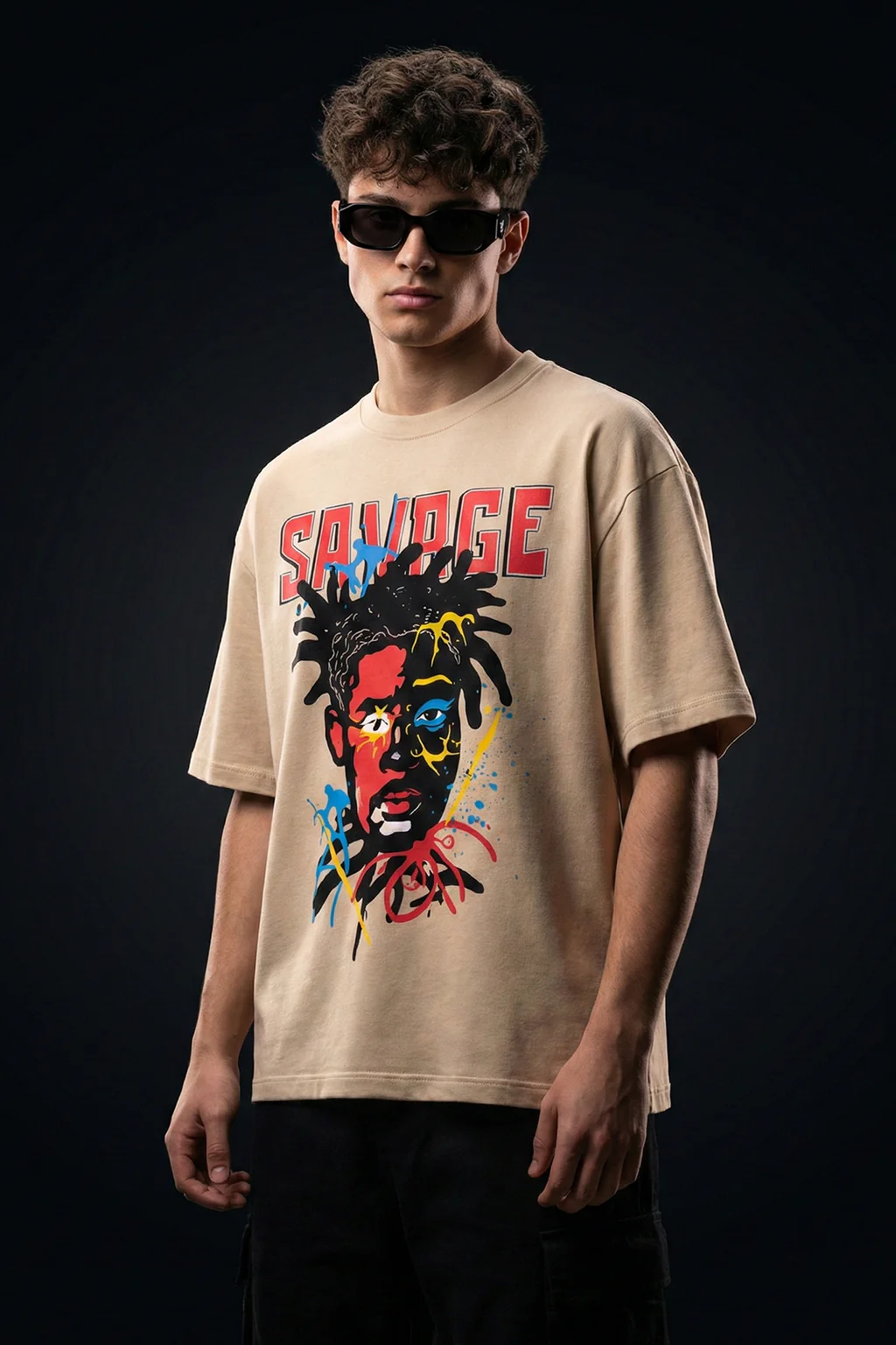 Savage Swanwhite Front Printed Exclusive T-shirt - Image 3