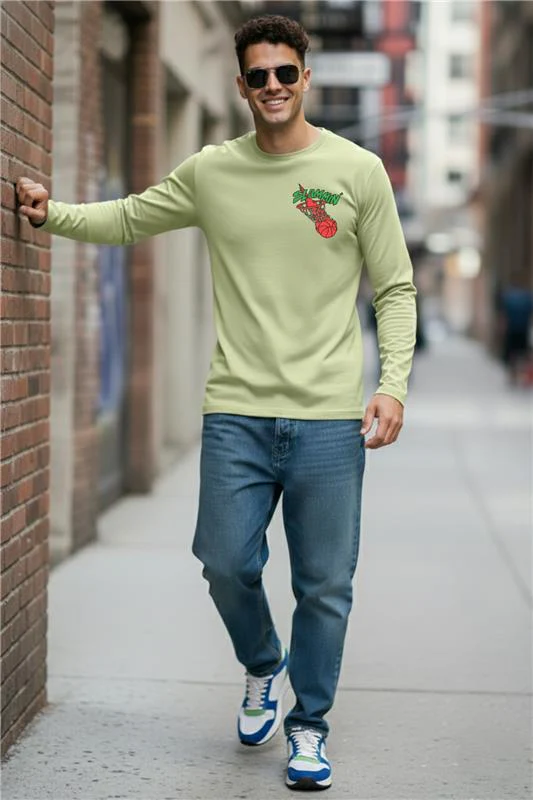 Slammin Aloewash Full Sleeves Regular Fit Printed T-shirt - Image 4