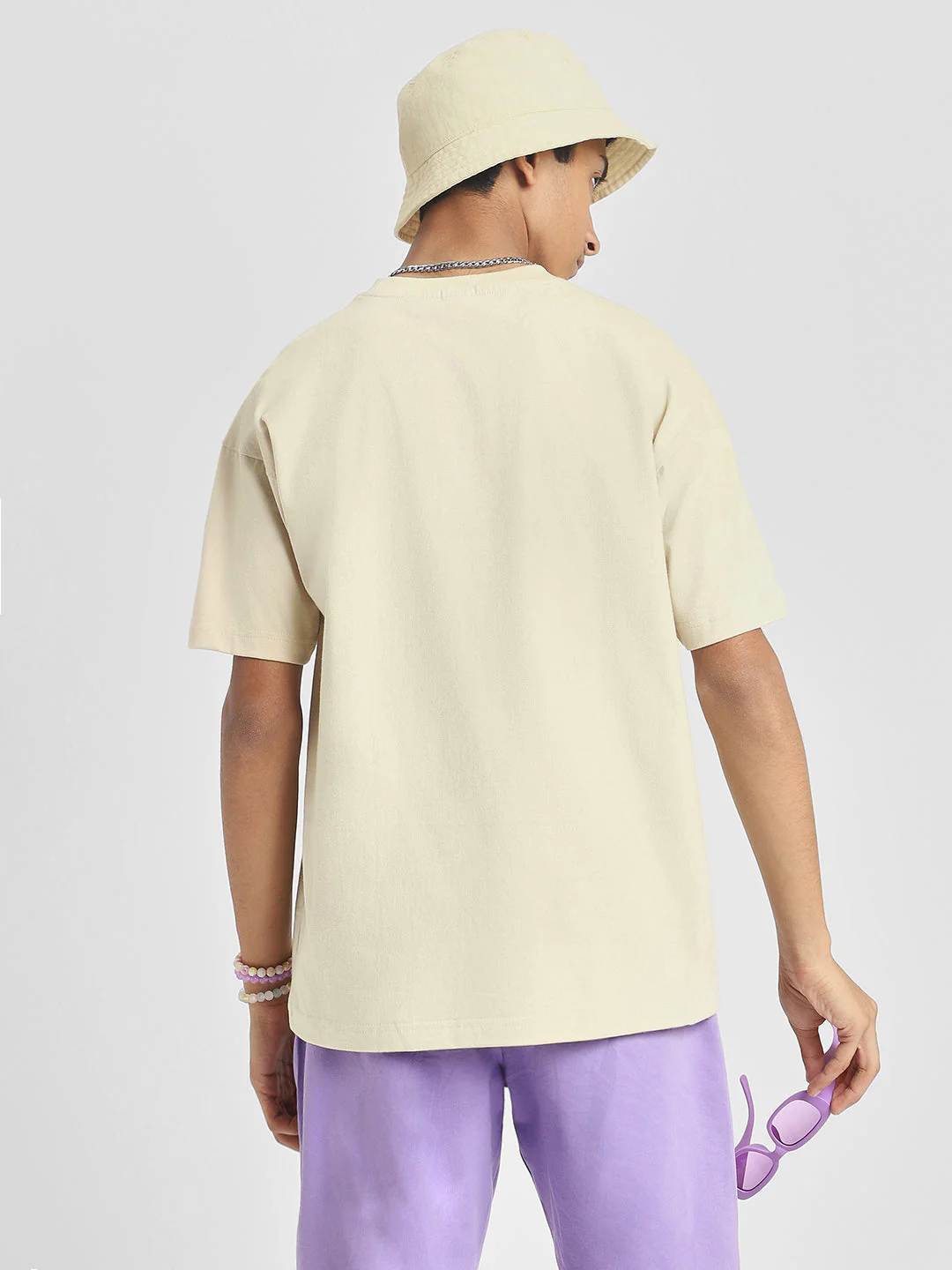 Swanwhite Solid Oversized Boys T-shirt - Image 3