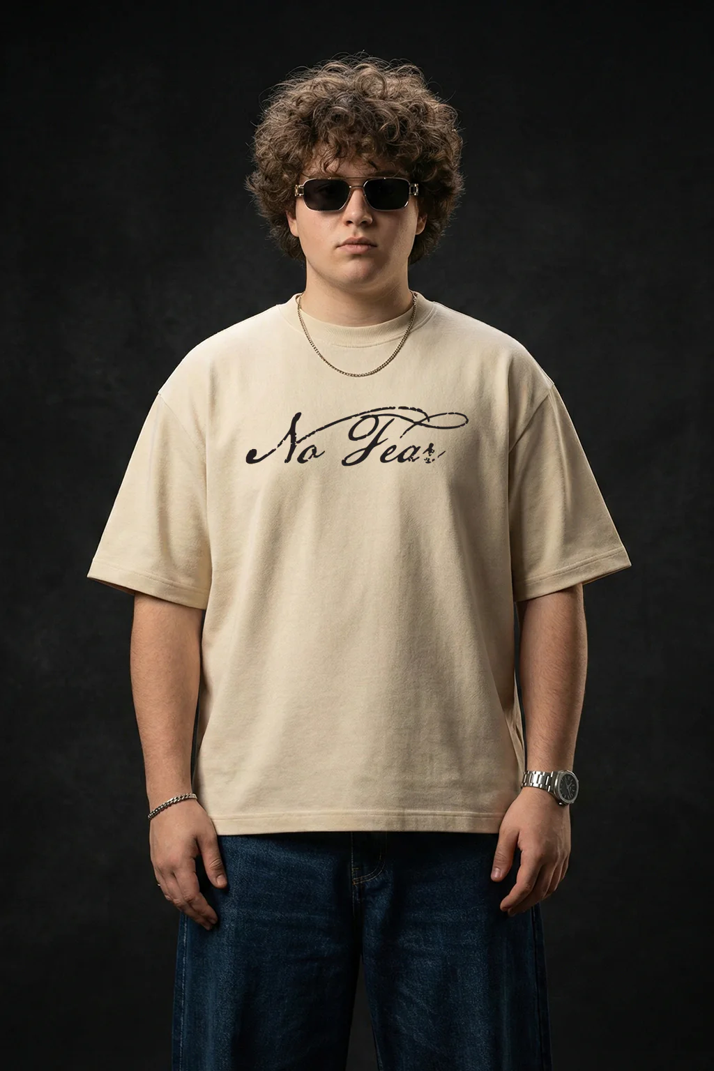 Tiger Swanwhite Plus Size Printed Exclusive T-Shirt - Image 3