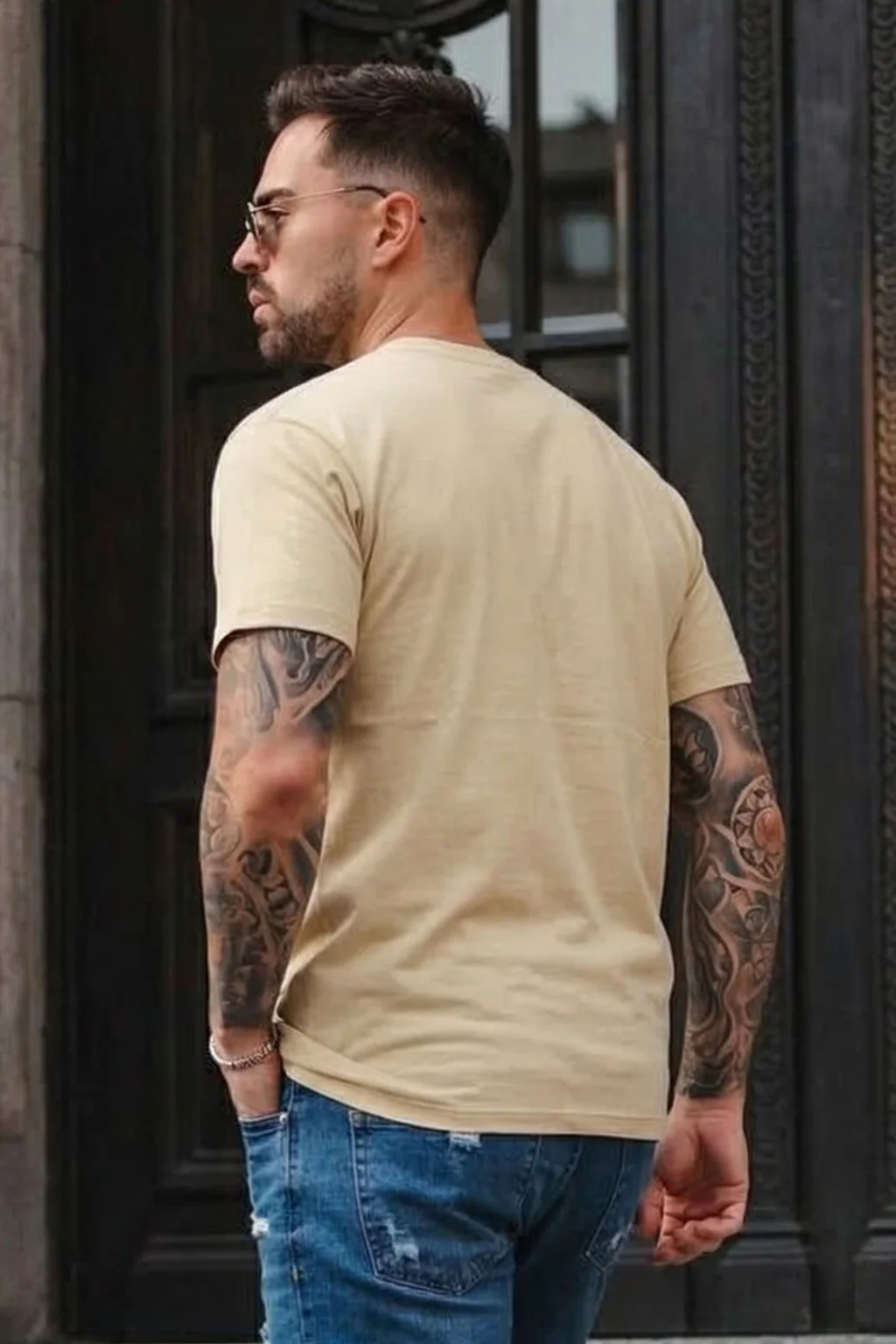 Tokyo Swanwhite Regular Fit Printed T-shirt - Image 4