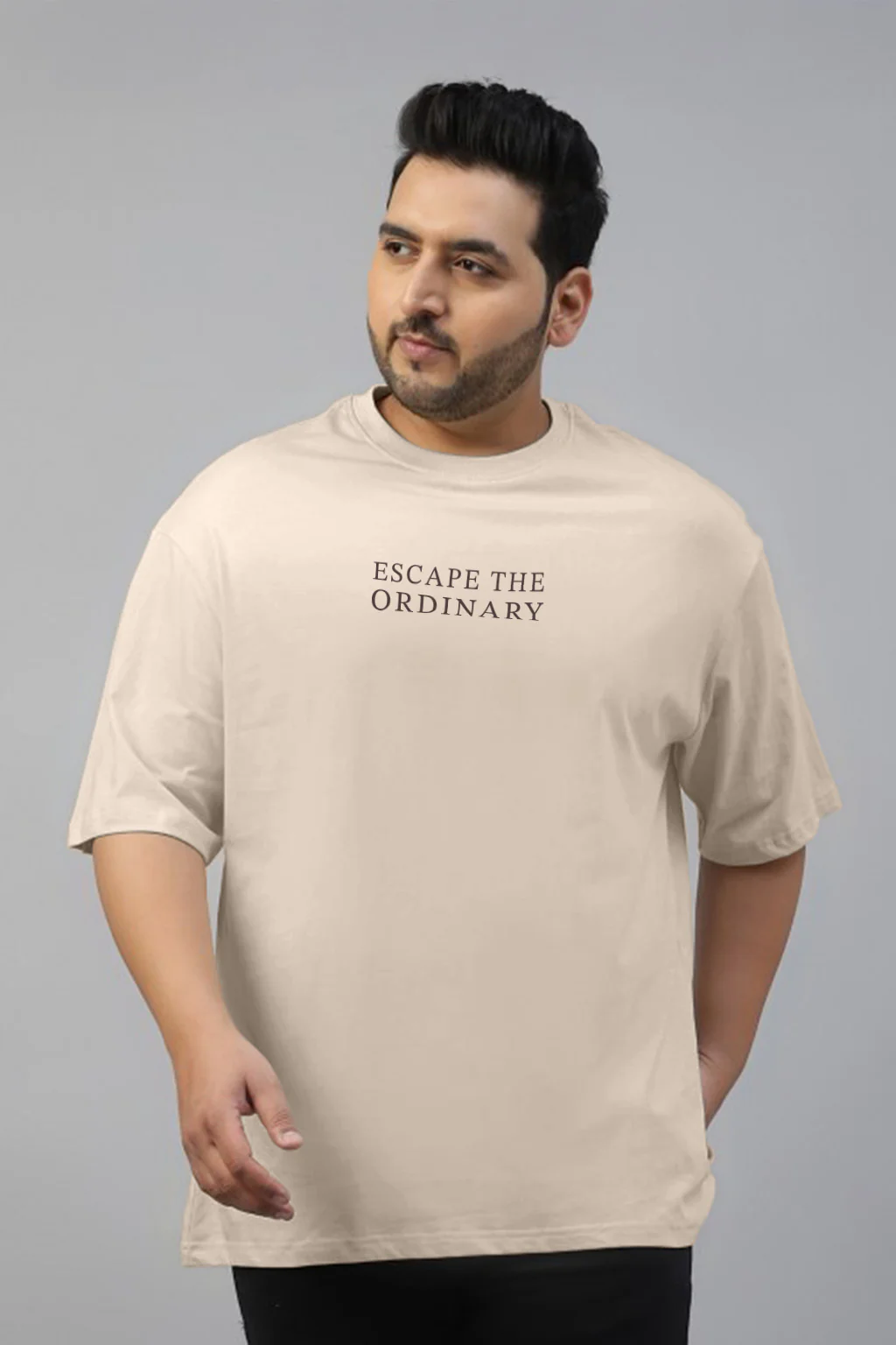 Traveler Swanwhite Graphic Printed Plus Size T-shirt - Image 3